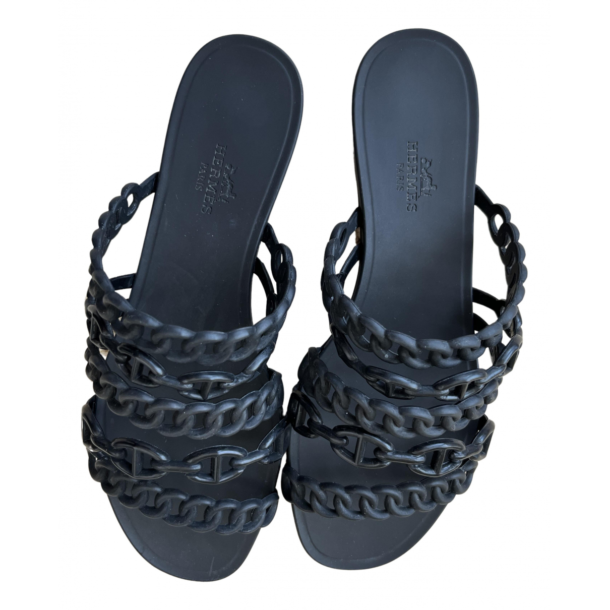 hermes jelly sandals size chart